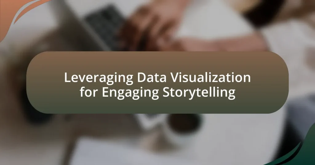 Leveraging Data Visualization for Engaging Storytelling