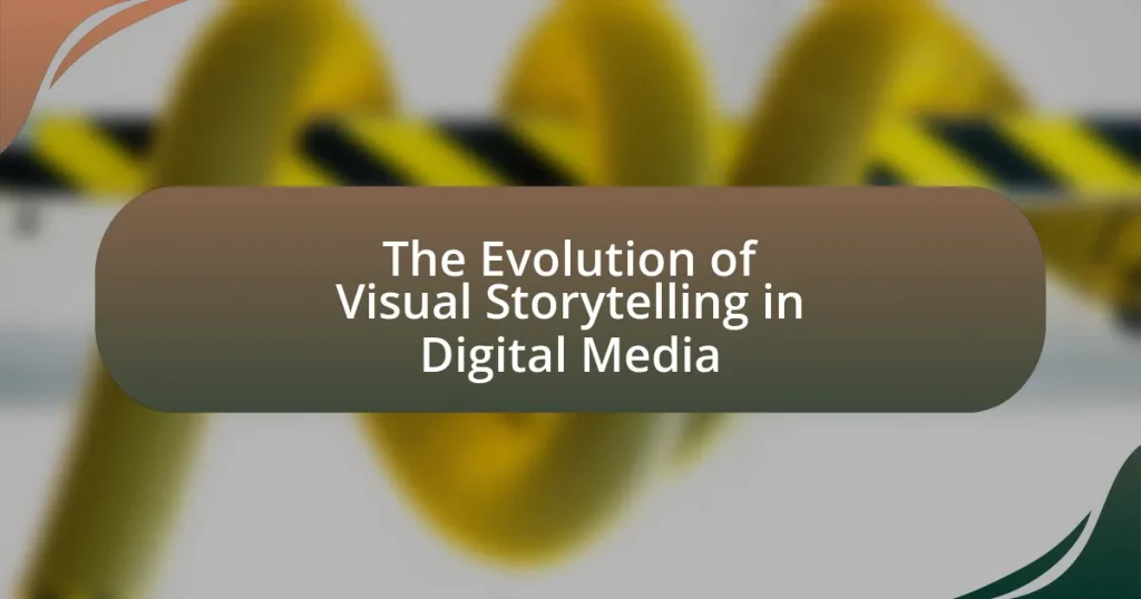 The Evolution of Visual Storytelling in Digital Media