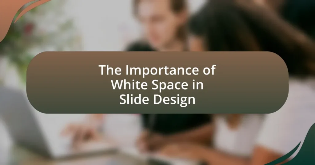 The Importance of White Space in Slide Design