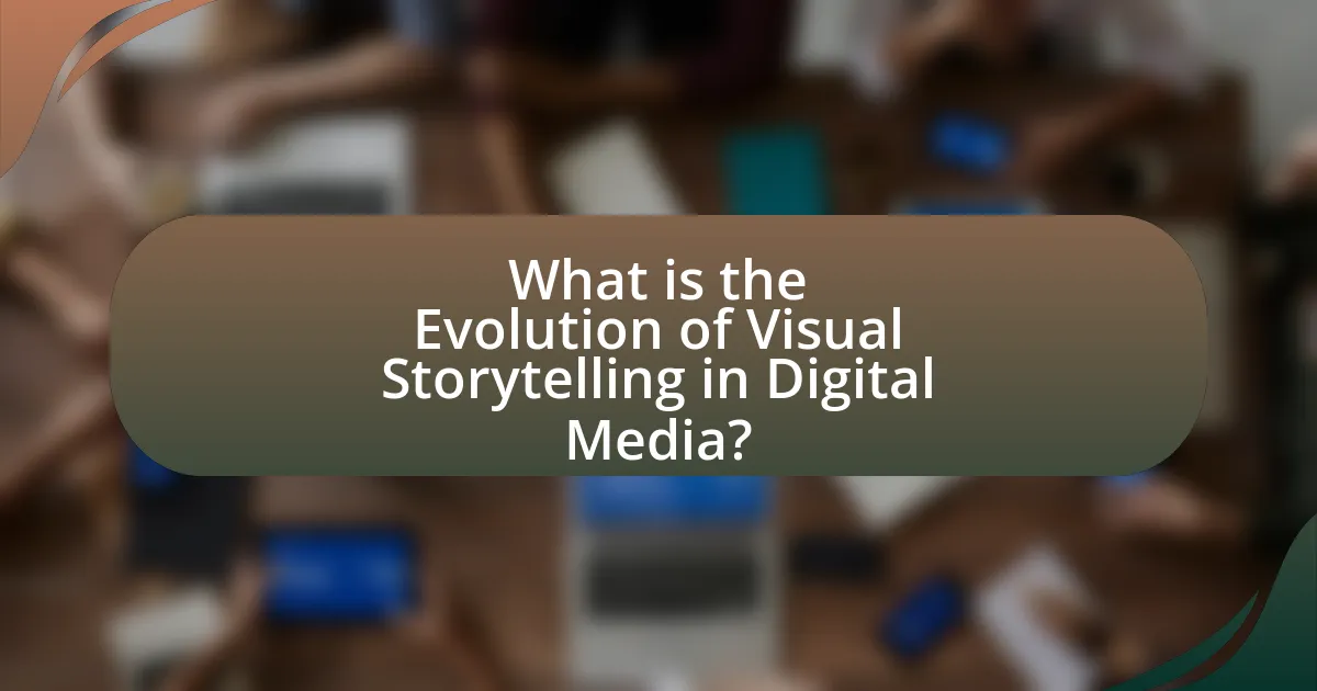 What is the Evolution of Visual Storytelling in Digital Media?