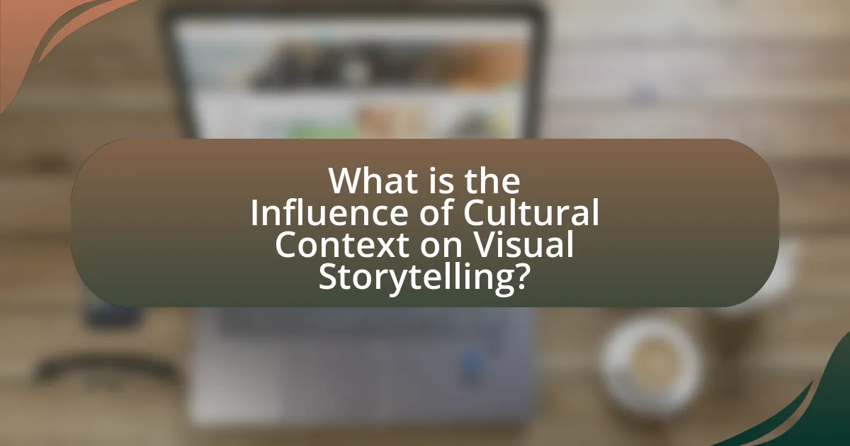 What is the Influence of Cultural Context on Visual Storytelling?